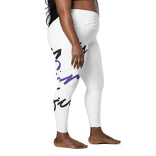 Load image into Gallery viewer, Curvy Girl Swag Crossover leggings with pockets
