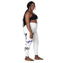 Load image into Gallery viewer, Curvy Girl Swag Crossover leggings with pockets