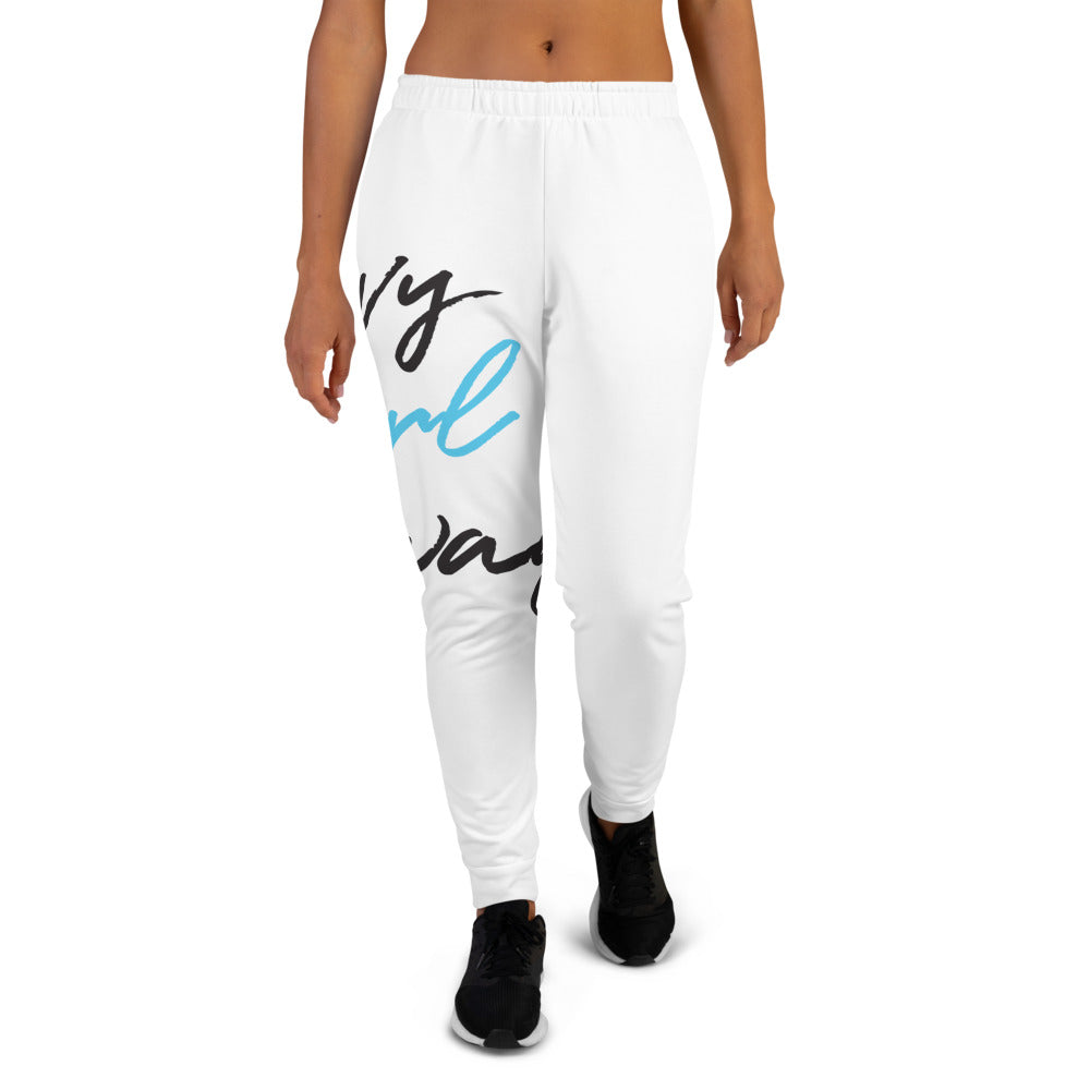 Curvy Girl Swag Joggers - Teal