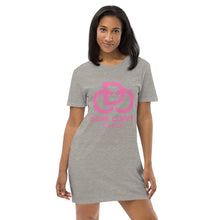 Load image into Gallery viewer, DCC Tshirt dress - Pink (If you wanted a fitted look, size down)
