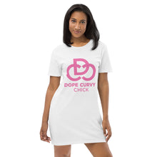 Load image into Gallery viewer, DCC Tshirt dress - Pink (If you wanted a fitted look, size down)