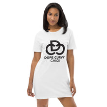 Load image into Gallery viewer, DCC T-shirt dress - Black (If you wanted a fitted look, size down)
