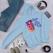 Load image into Gallery viewer, Dope In Real Life Unisex Hoodie
