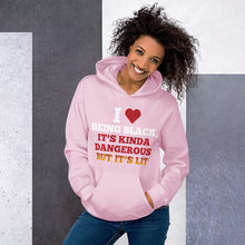 Load image into Gallery viewer, I Love Being Black Unisex Hoodie
