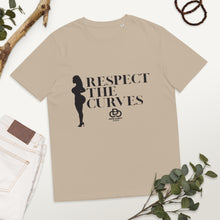 Load image into Gallery viewer, Respect The Curves organic cotton t-shirt