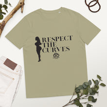 Load image into Gallery viewer, Respect The Curves organic cotton t-shirt