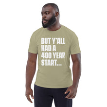 Load image into Gallery viewer, 400 Year Start Men's Unisex organic cotton t-shirt