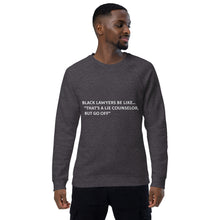 Load image into Gallery viewer, Go Off Unisex organic raglan sweatshirt