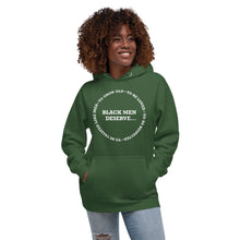 Load image into Gallery viewer, Black Men Deserve Unisex Hoodie