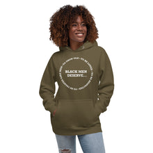 Load image into Gallery viewer, Black Men Deserve Unisex Hoodie
