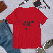Load image into Gallery viewer, It&#39;s The Curves For Me Short-Sleeve Unisex T-Shirt
