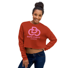 Load image into Gallery viewer, DCC Crop Sweatshirt w/Pink