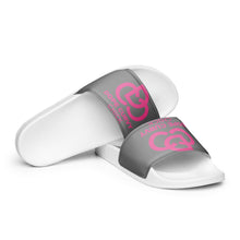Load image into Gallery viewer, DCC Pink and Gray Women&#39;s slides
