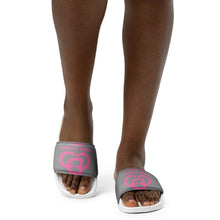 Load image into Gallery viewer, DCC Pink and Gray Women&#39;s slides
