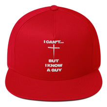 Load image into Gallery viewer, I know a Guy Flat Bill Cap
