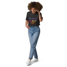 Load image into Gallery viewer, Dope in Real Life Unisex organic cotton t-shirt
