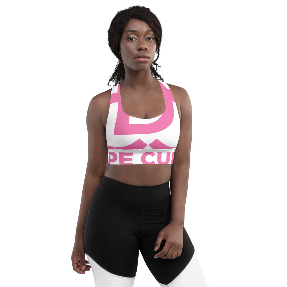 DCC Longline sports bra - Pink – Dope Curvy Chick