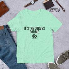 Load image into Gallery viewer, It&#39;s The Curves For Me Short-Sleeve Unisex T-Shirt

