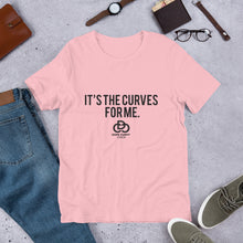 Load image into Gallery viewer, It&#39;s The Curves For Me Short-Sleeve Unisex T-Shirt
