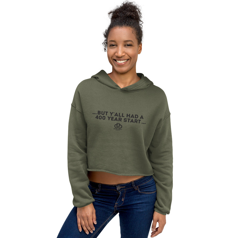 400 Year Crop Hoodie